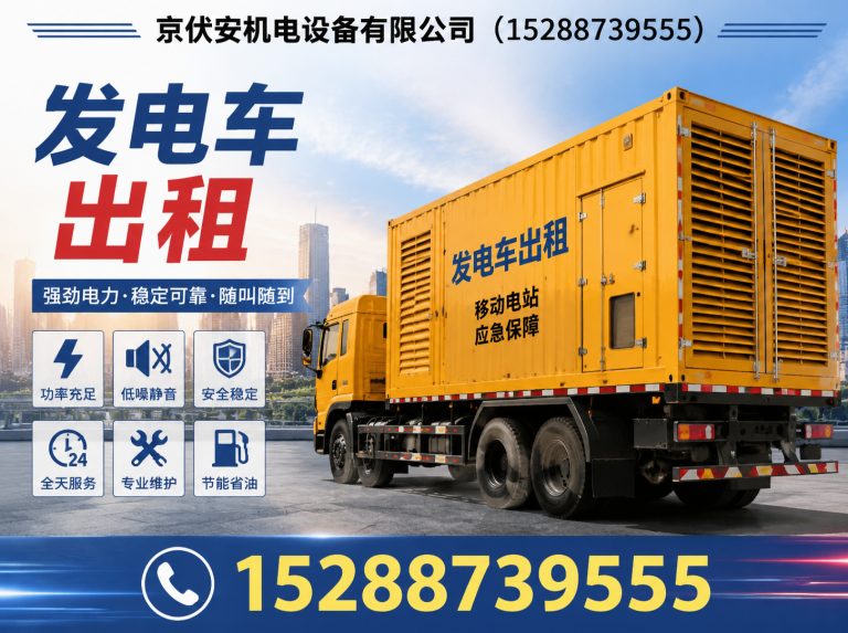 西双版纳发电车租赁展示图